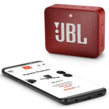 Акустическая система JBL GO 2 Ruby Red Фото 5