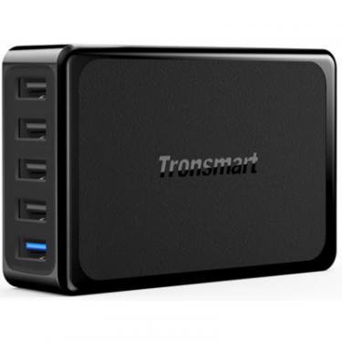 Зарядное устройство Tronsmart U5PTA Quick Charge 3.0 Rapid Desktop Charger Black Фото