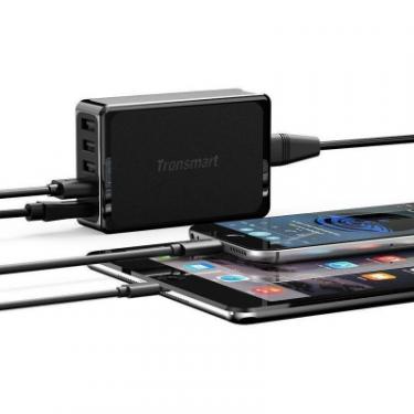 Зарядное устройство Tronsmart U5PTA Quick Charge 3.0 Rapid Desktop Charger Black Фото 2