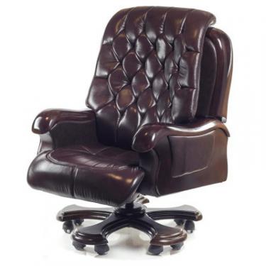 Офисное кресло Аклас Цезарь EX RL Темно-коричневое Фото