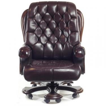Офисное кресло Аклас Цезарь EX RL Темно-коричневое Фото 1