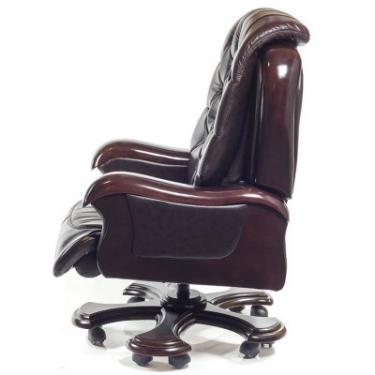 Офисное кресло Аклас Цезарь EX RL Темно-коричневое Фото 2