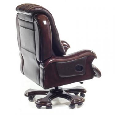 Офисное кресло Аклас Цезарь EX RL Темно-коричневое Фото 4