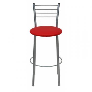 Барный стул Примтекс плюс барный 1022 Hoker alum S-3120 Red Фото