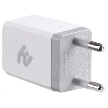 Зарядное устройство 2E USB Wall Charger USB:DC5V/1A, white Фото 1