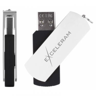 USB флеш накопитель eXceleram 16GB P2 Series White/Black USB 2.0 Фото 3