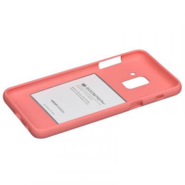 Чехол для мобильного телефона Goospery Samsung Galaxy A8 (A530) SF Jelly Pink Фото 1