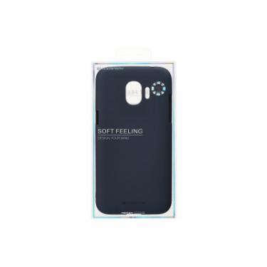 Чехол для мобильного телефона Goospery Samsung Galaxy J2 (J250) SF Jelly Midnight Blue Фото 2