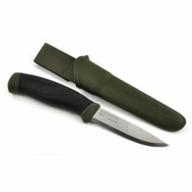 Нож Morakniv Companion Heavy Duty MG черно-зеленый, углеродиста Фото 3