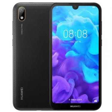 Мобильный телефон Huawei Y5 2019 Black Faux Leather Фото