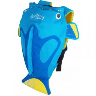 Рюкзак детский Trunki PaddlePak Рыбка Голубой Фото