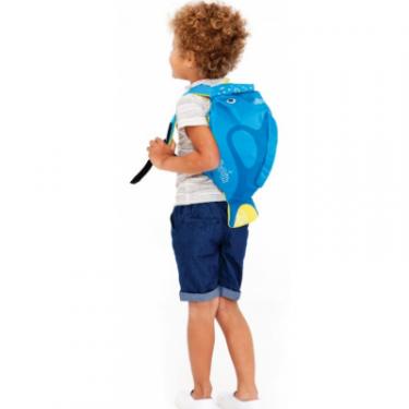 Рюкзак детский Trunki PaddlePak Рыбка Голубой Фото 3