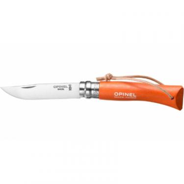 Нож Opinel №7 Inox VRI Trekking оранжевый, без упаковки Фото