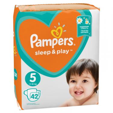 Подгузники Pampers Sleep & Play Junior Размер 5 (11-16 кг), 42 шт Фото 2