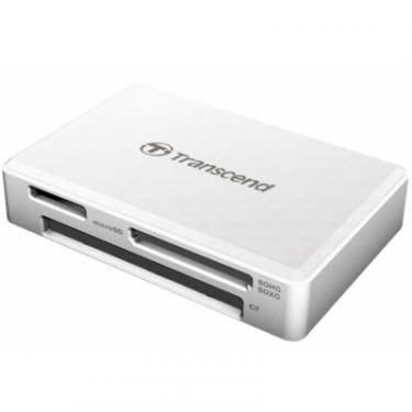 Считыватель флеш-карт Transcend USB 3.1 White Фото