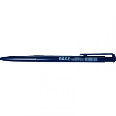 Ручка шариковая Buromax retractable BASE, 0.7 мм, blue, SET*3 Фото 3