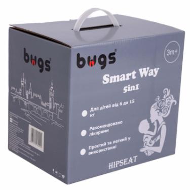 Рюкзак-переноска Bugs Хипсит 5 в 1 Smart Way Хаки Фото 3