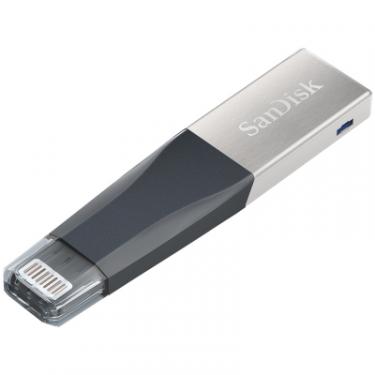 USB флеш накопитель SanDisk 256GB iXpand Mini USB 3.0 /Lightning Фото 3
