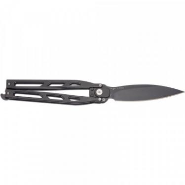Нож Artisan Kinetic Balisong, D2, Steel black Фото