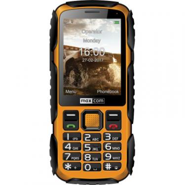 Мобильный телефон Maxcom MM920 Black Yellow Фото