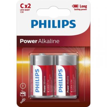 Батарейка Philips C LR14 Power Alkaline * 2 Фото