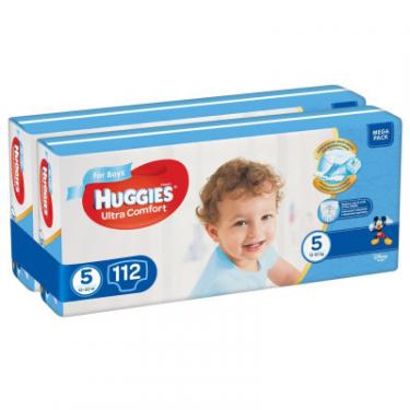 Подгузники Huggies Ultra Comfort 5 Mega для мальчиков (12-22 кг) 112 Фото 1