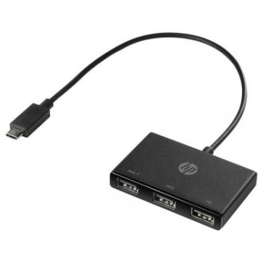 Концентратор HP USB Type-C to 3 USB-A Hub Фото