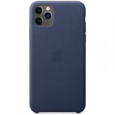 Чехол для мобильного телефона Apple iPhone 11 Pro Max Leather Case - Midnight Blue Фото