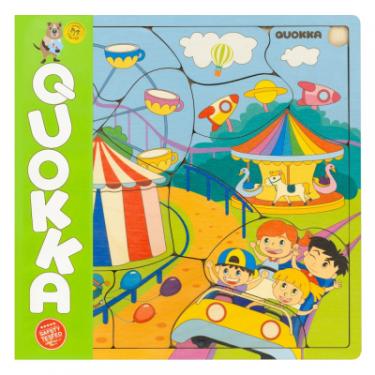 Развивающая игрушка Quokka Пазл-мозаика Парк развлечений Фото
