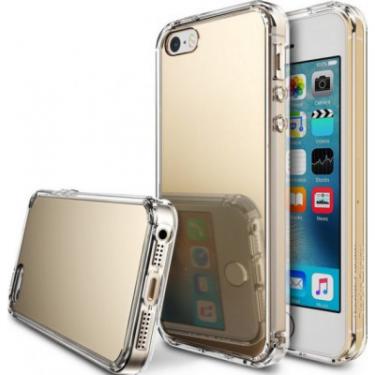 Чехол для мобильного телефона Ringke Fusion Mirror для iPhone SE/5S/5 Royal Gold Фото