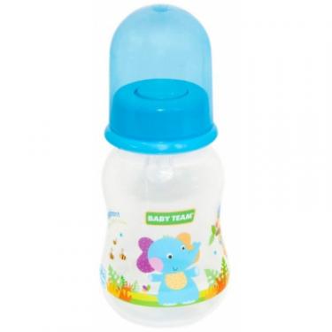 Бутылочка для кормления Baby Team с силиконовой соской, 125 мл Фото 1