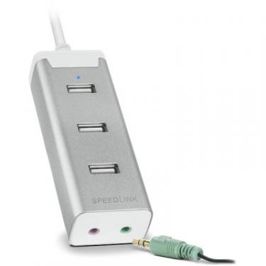 Концентратор Speedlink BARRAS Supreme USB Hub - Sound Card Combination, s Фото