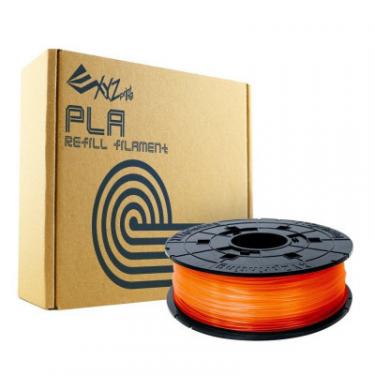 Пластик для 3D-принтера XYZprinting PLA 1.75мм/0.6кг transparent orange Фото 1