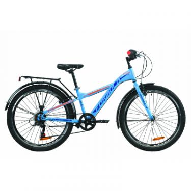Велосипед Formula 24" MASK Vbr рама-12,5" St 2020 сине-оранжевый с б Фото