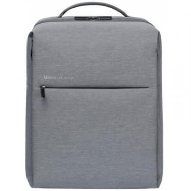 Рюкзак для ноутбука Xiaomi 15.6" Mi Minimalist Urban Backpack 2 Light Gray Фото