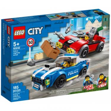 Конструктор LEGO City Police Арест на шоссе 185 деталей Фото
