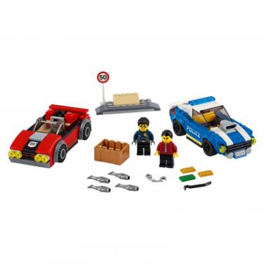 Конструктор LEGO City Police Арест на шоссе 185 деталей Фото 1