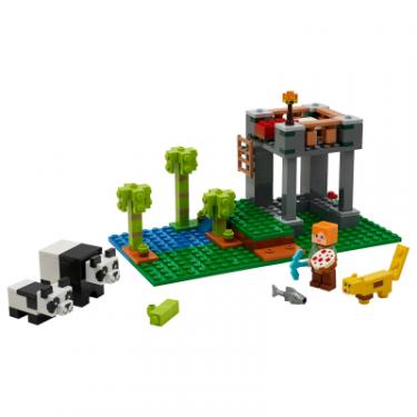 Конструктор LEGO Minecraft Питомник панд 204 детали Фото 1