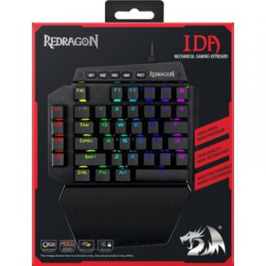Клавиатура Redragon Ida RGB USB Black Фото 11