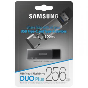 USB флеш накопитель Samsung 256GB DriveDUO Plus USB 3.1 Type-C Фото 9