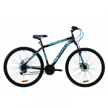 Велосипед Discovery 29" RIDER AM DD рама-19" St 2020 черно-синий Фото