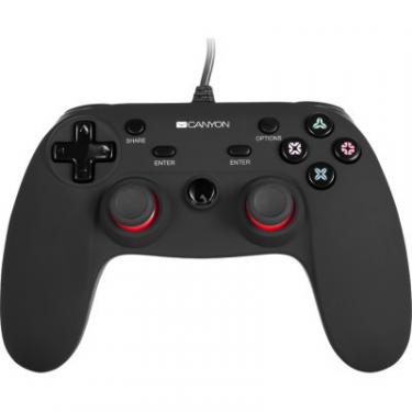 Геймпад Canyon Wired Gamepad With Touchpad For PS4 Фото