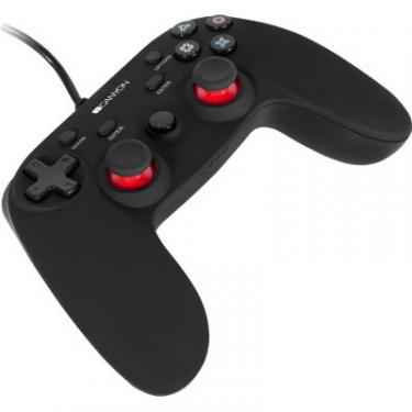 Геймпад Canyon Wired Gamepad With Touchpad For PS4 Фото 1