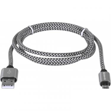 Дата кабель Defender USB 2.0 AM to Micro 5P 1.0m USB08-03T PRO white Фото 1