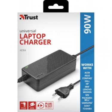 Блок питания к ноутбуку Trust Xera 90W Smart Laptop Charger Фото 4