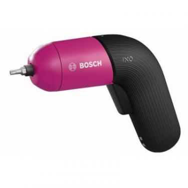 Отвертка аккумуляторная Bosch IXO VI Colour, LED, аккумуляторный, 10бит, кейс Фото