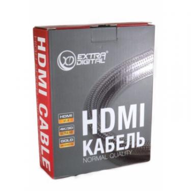 Кабель мультимедийный Extradigital HDMI to HDMI 10.0m v1.4B 28awg, 14+1, CCS Фото 5