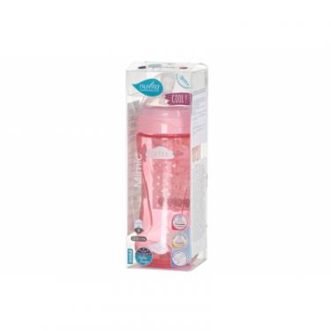 Бутылочка для кормления Nuvita Mimic Cool 330 мл розовая Фото 1