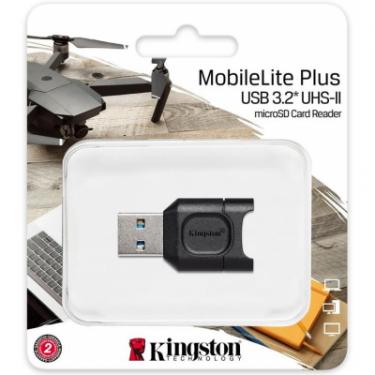 Считыватель флеш-карт Kingston USB 3.1 microSDHC/SDXC UHS-II MobileLite Plus Фото 2