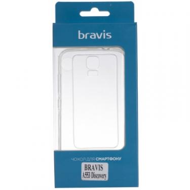 Чехол для мобильного телефона Bravis A553 Discovery - TPU Clean (Transparent) Фото